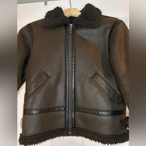 Zara Kids AviatorJacket Brown 9Y
